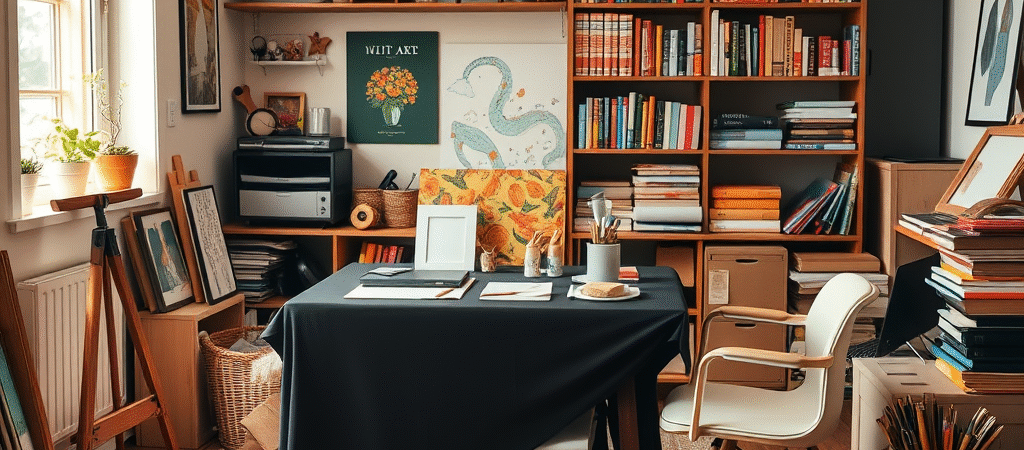 Transforming My Art Studio: A Productive Space